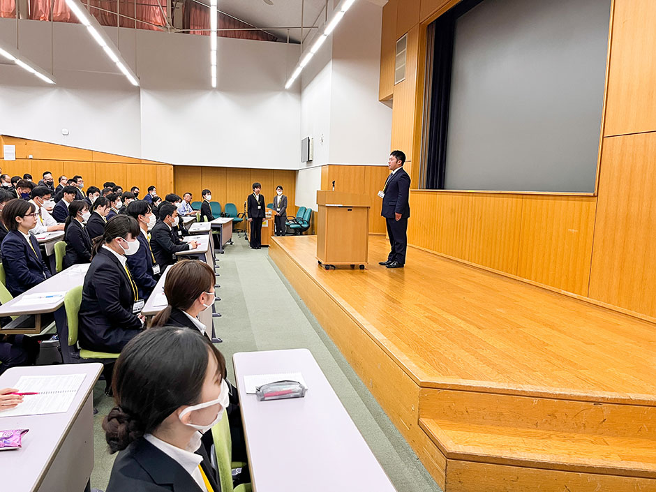 発表の様子