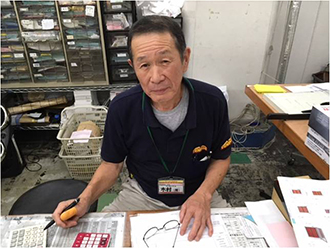 テンポス新宿店勤務 木村さん(71歳)