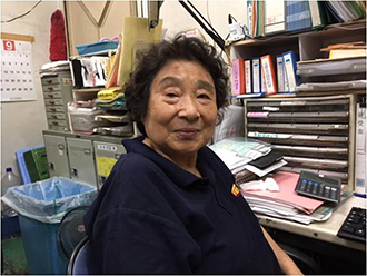 テンポス新宿店勤務 経理 後藤さん(79歳)