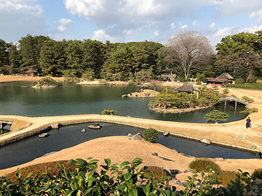 岡山楽園の美しい景色